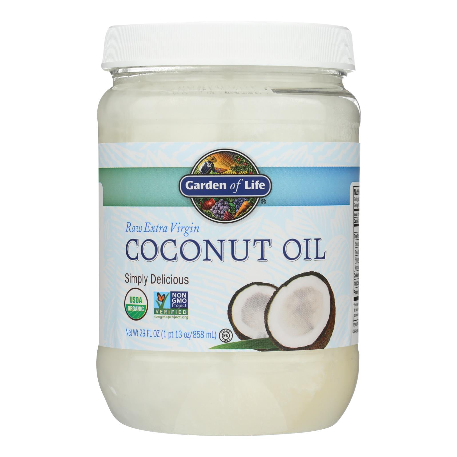 Garden Of Life Oil Coconut – Organic – Raw Extra Virgin – Case Of 4 ...
