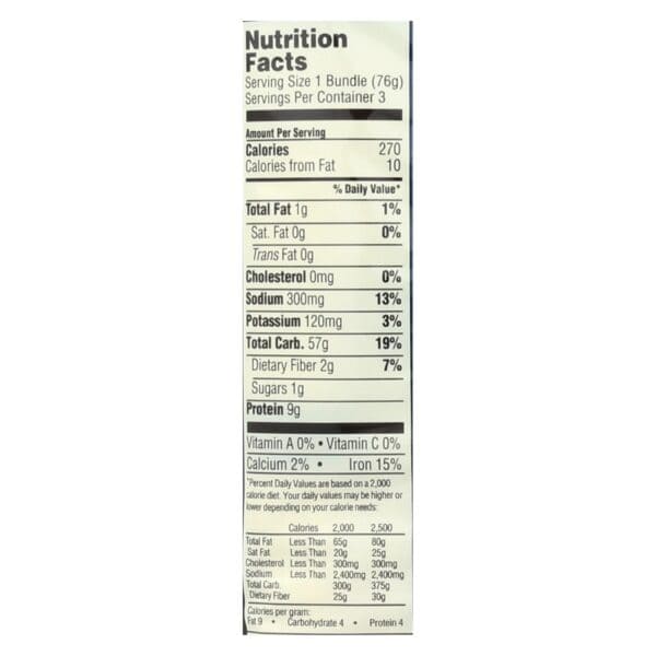 Koyo Organic Fine Udon Noodles - Case of 12 - 8 OZ - Image 2