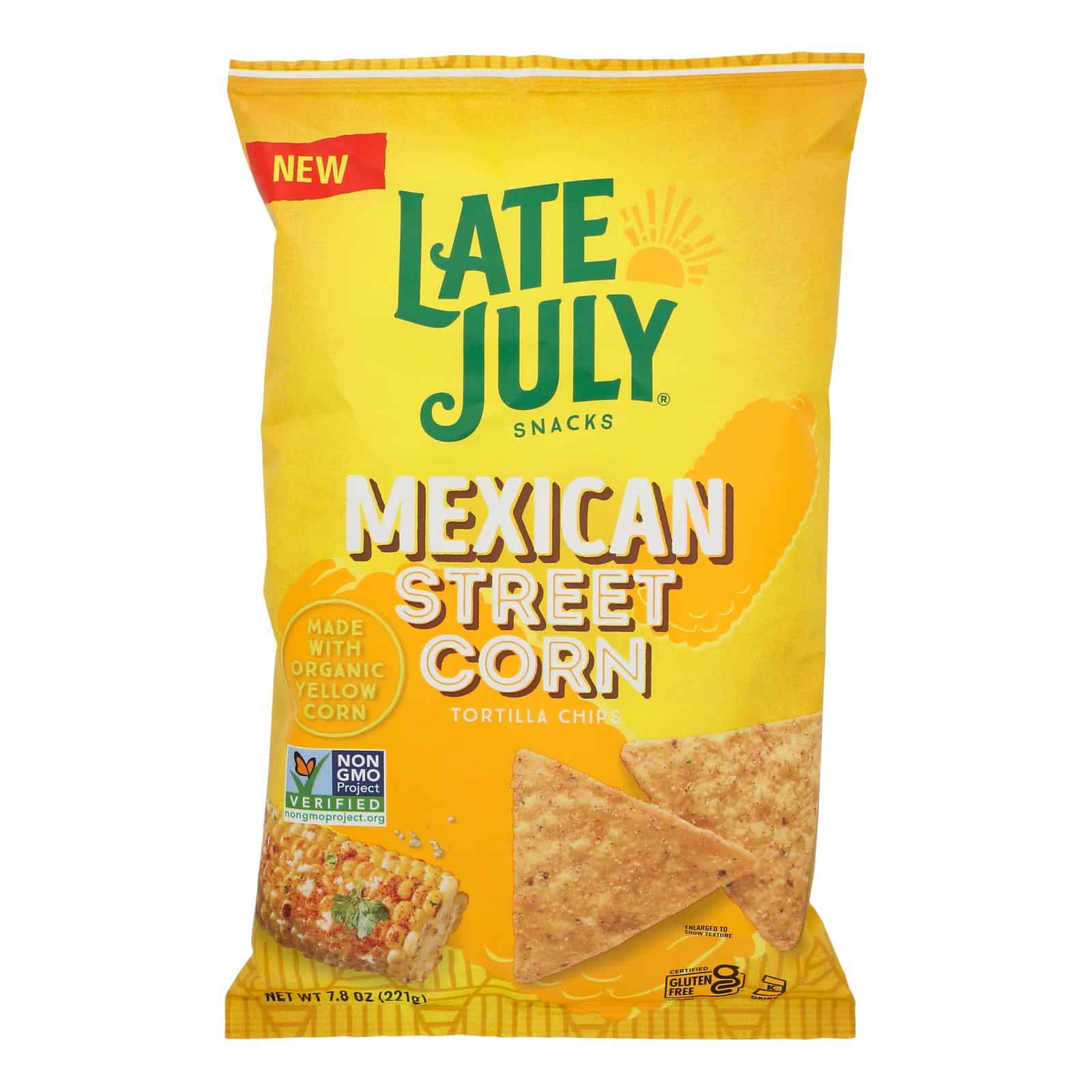 Late July Snacks - Tort Chips Mex Corn - Case of 12-7.8 OZ - Image 2