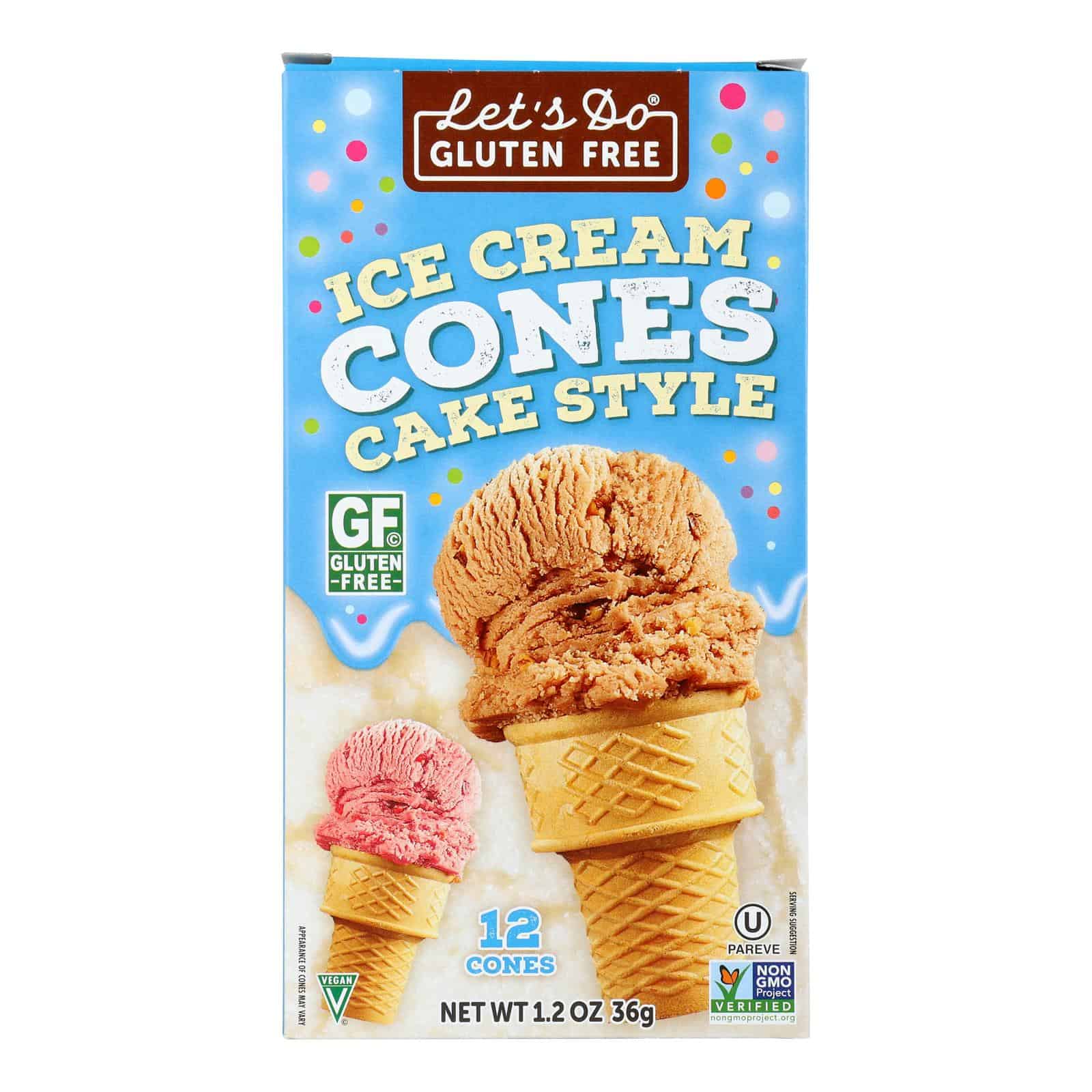 Let's Do Ice Cream Cones - Simple - Case of 12 - 1.2 oz. - Image 3