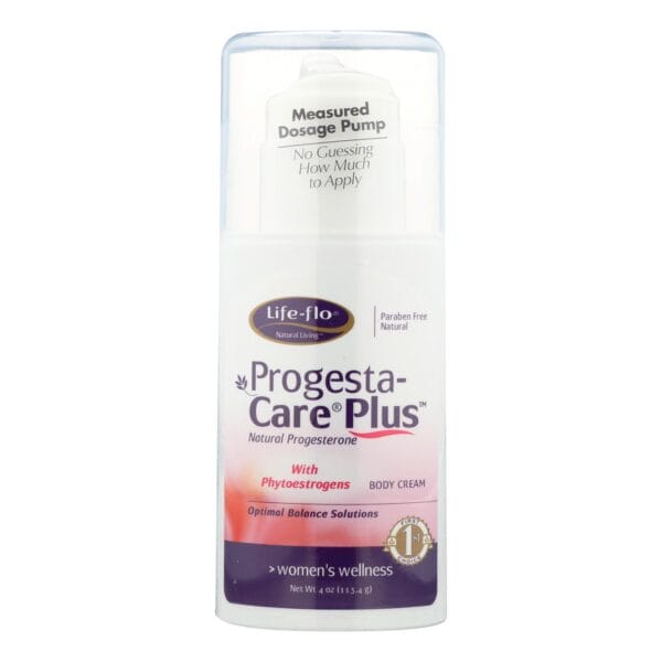 Life-Flo Progesta-Care Plus Cream For Women - 4 oz - Image 2