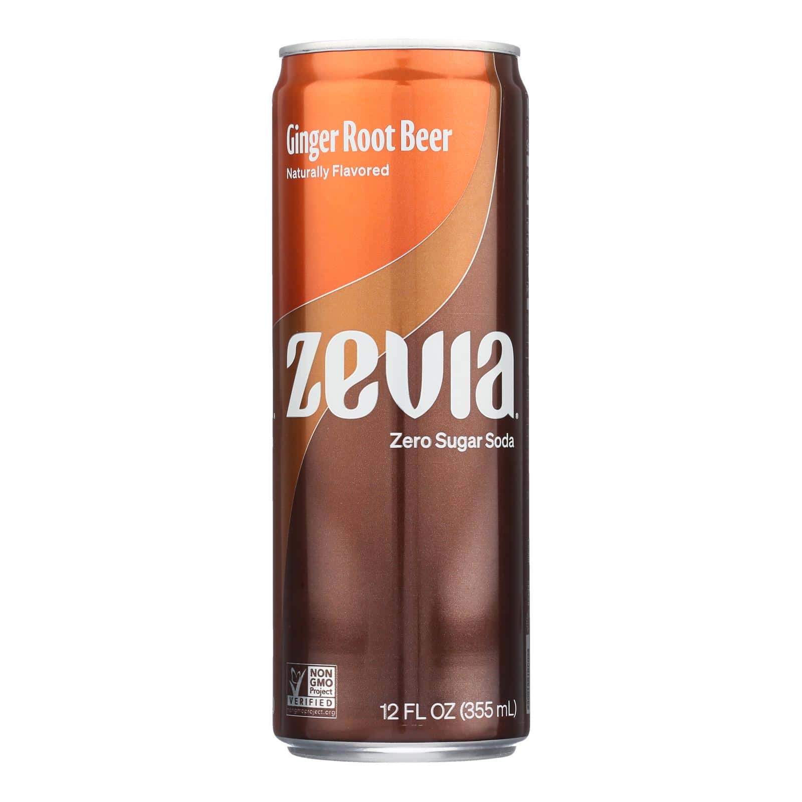 Zevia - Soda Ginger Root Beer - Case of 12-12 FZ - Image 3
