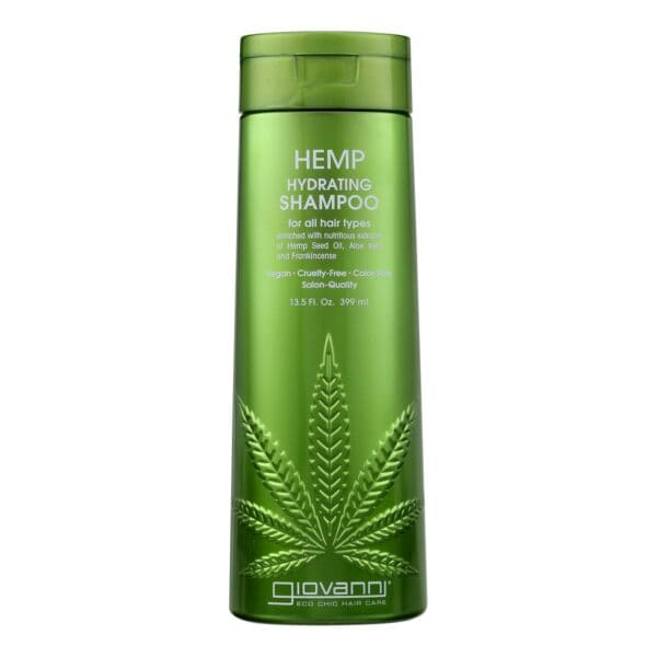 Giovanni Hair Care Products - Hemp Shampoo Hydrating - 1 Each-13.5 FZ - Image 2