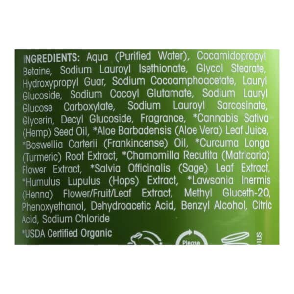 Giovanni Hair Care Products - Hemp Shampoo Hydrating - 1 Each-13.5 FZ