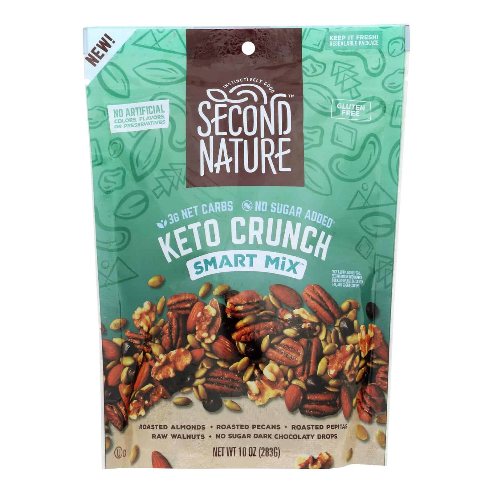 Second Nature - Nut Medley Keto Crunch - Case of 6-10 OZ - Image 2