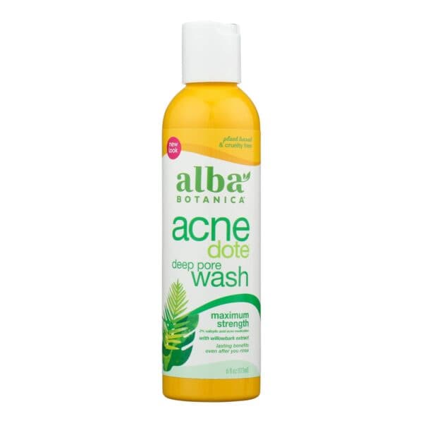 Alba Botanica - Natural Acnedote Deep Pore Wash - 6 fl oz - Image 2