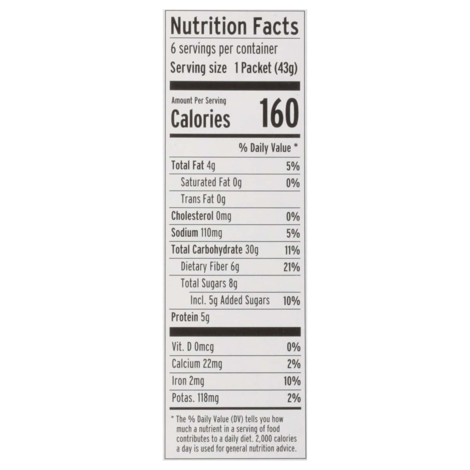 Purely Elizabeth - Sugar Free Oatmeal Banana Nut - Case of 6-9.12 OZ - Image 3