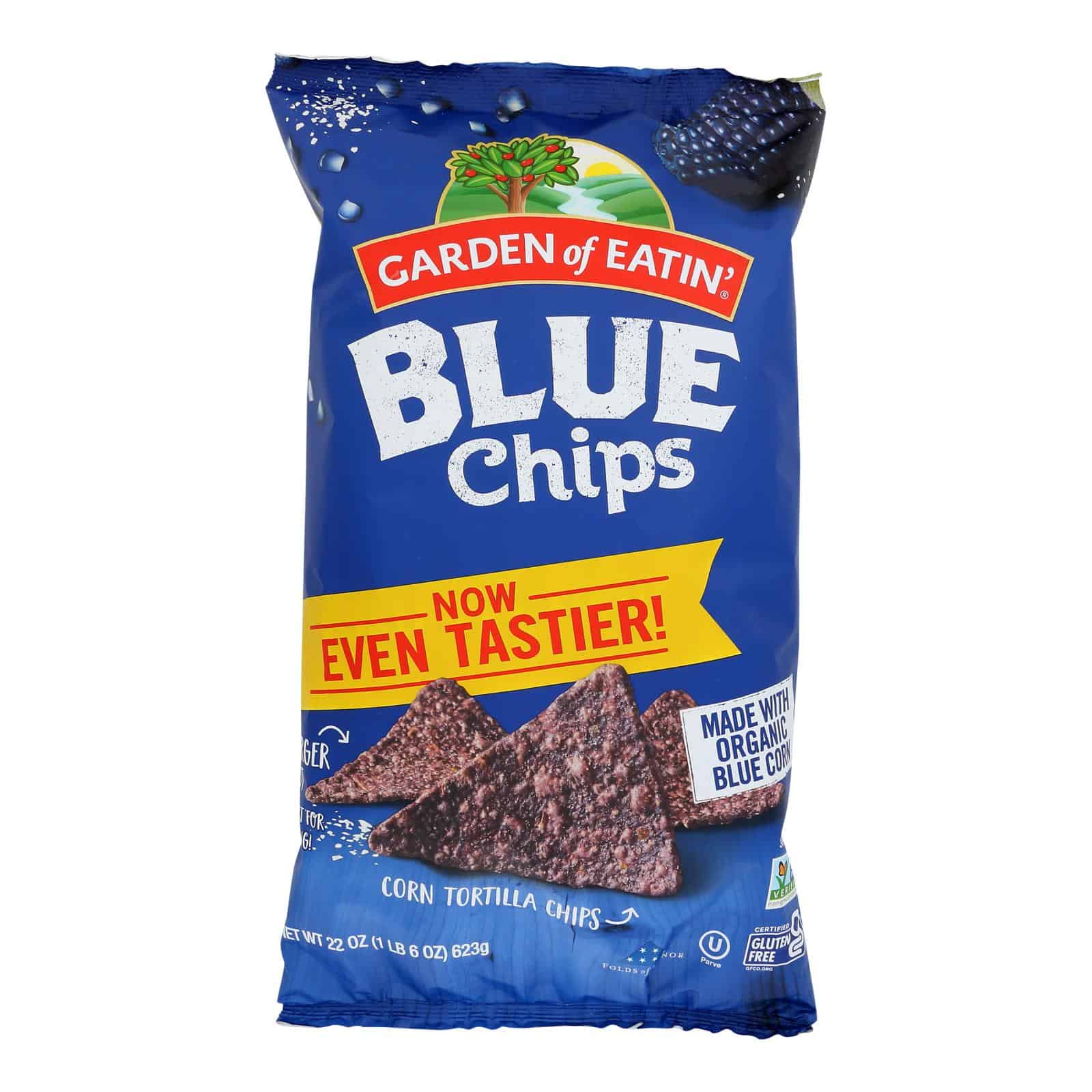 Garden of Eatin' Tortilla Chips - Blue Corn - Case of 10 - 22 oz. - Image 3