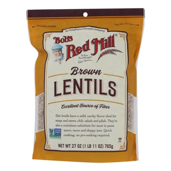Bob's Red Mill - Beans Brown Lentils - Case of 4-27 OZ - Image 3