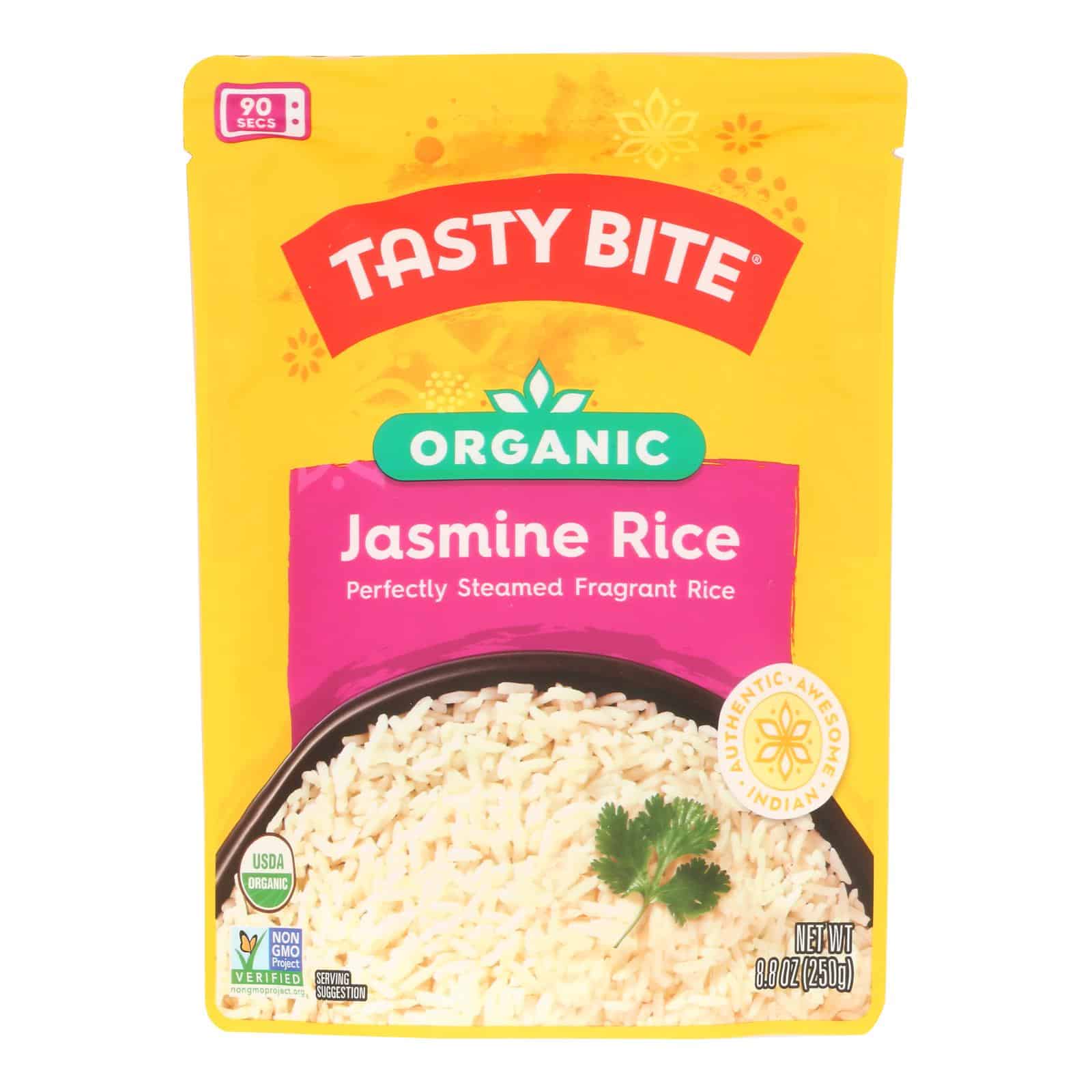 Tasty Bite - Rice Jasmine - Case of 12-8.8 OZ - Image 2