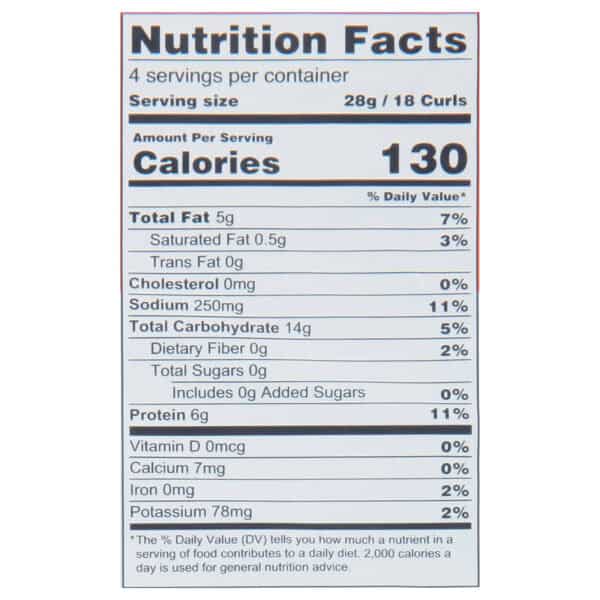 Lesser Evil - Power Curls No-Cheese Cheesiness - Case of 12-4 OZ - Image 3