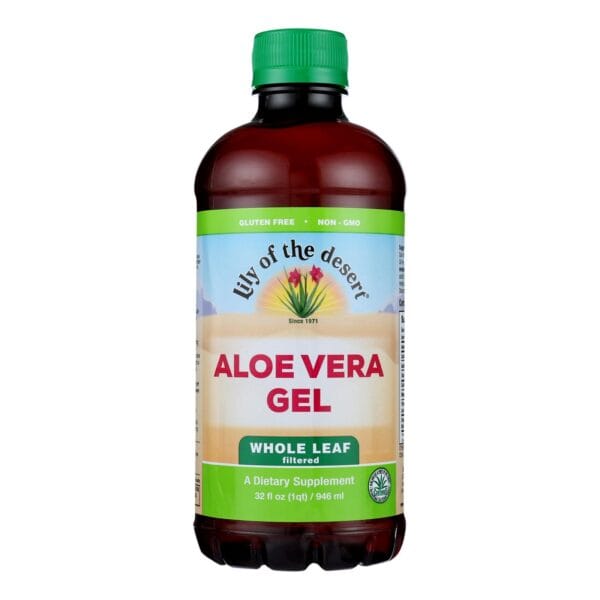 Lily Of The Desert - Aloe Vera Gel Whole Leaf - 1 Each -32 FZ - Image 2