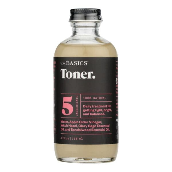 S.W. Basics - 5 Ingredients Toner - 4 fl oz. - Image 2