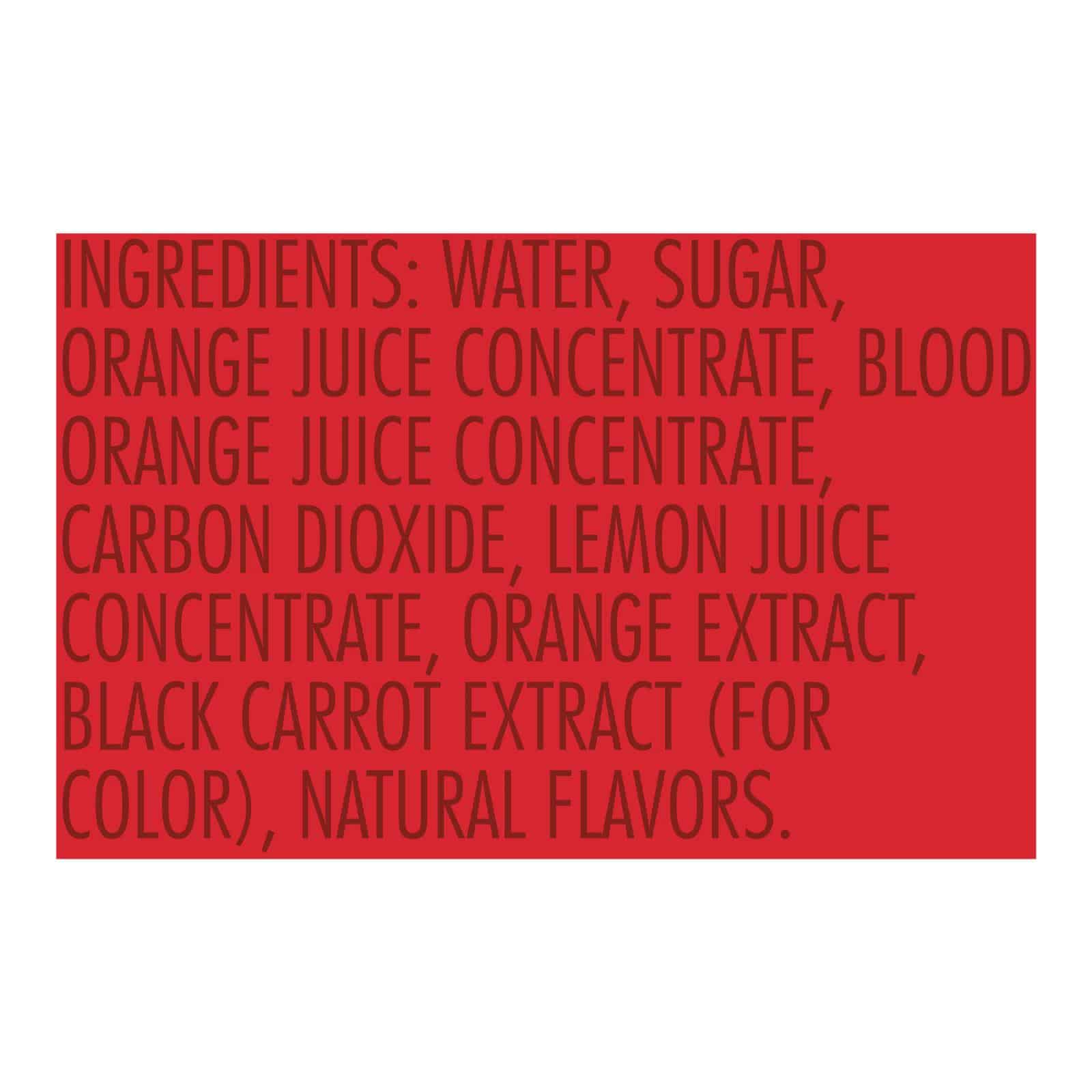 San Pellegrino - Sparkling Beverage Aranciata Rossa - Case of 4-6/11.15Z - Image 3