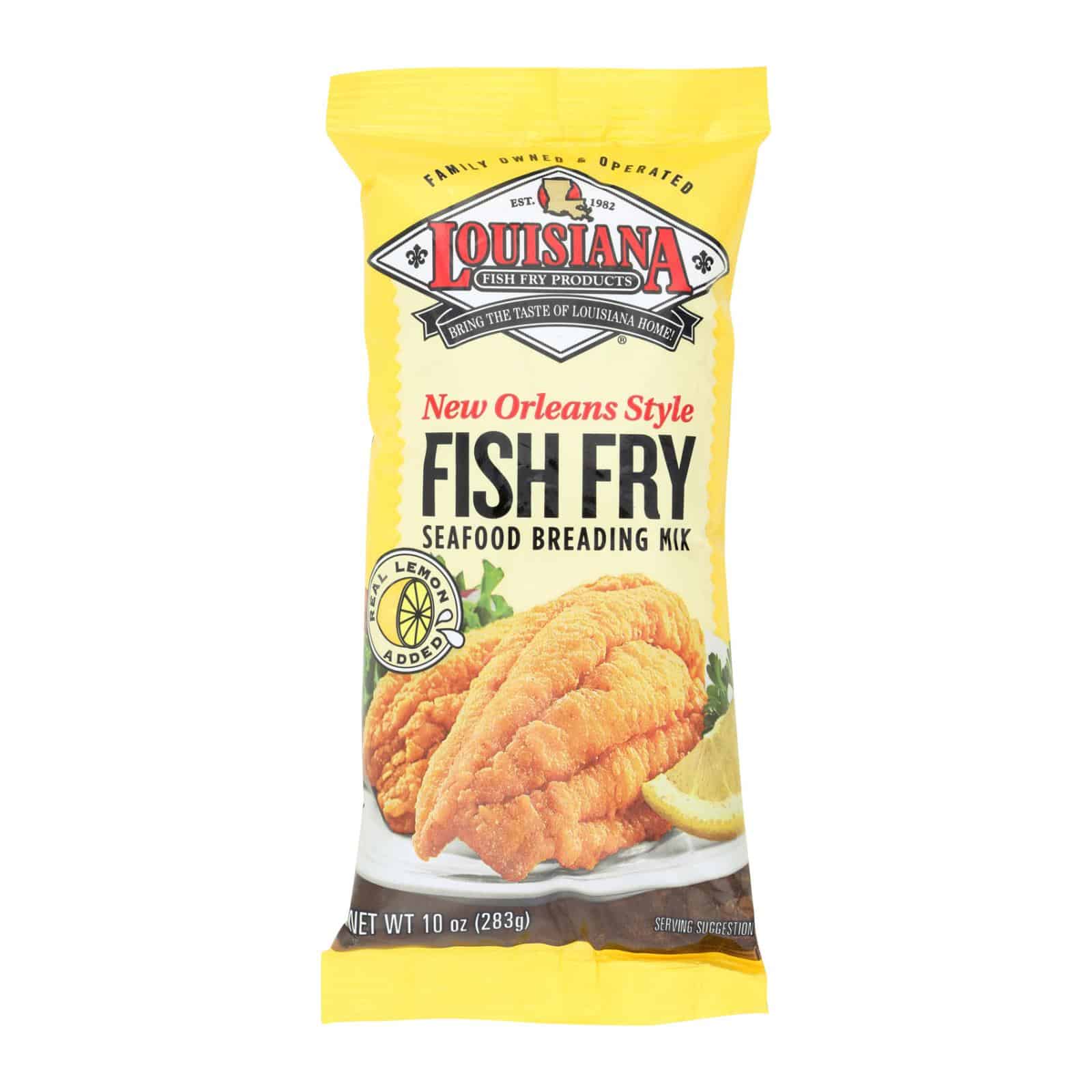 La Fish Fry New Orleans Style - Lemon - Case of 12 - 10 oz. - Image 2