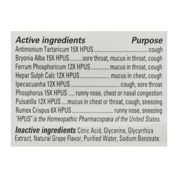 Hyland's - Kids Cough & Mucus Day - 1 Each-4 FZ - Image 2
