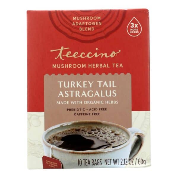 Teeccino - Mush Tea Turkey Tl Astr - Case of 6-10 BAG - Image 2