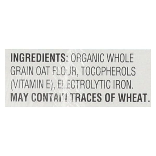Earth's Best Organic Whole Grain Oatmeal Infant Cereal - Case of 12 - 8 oz. - Image 3