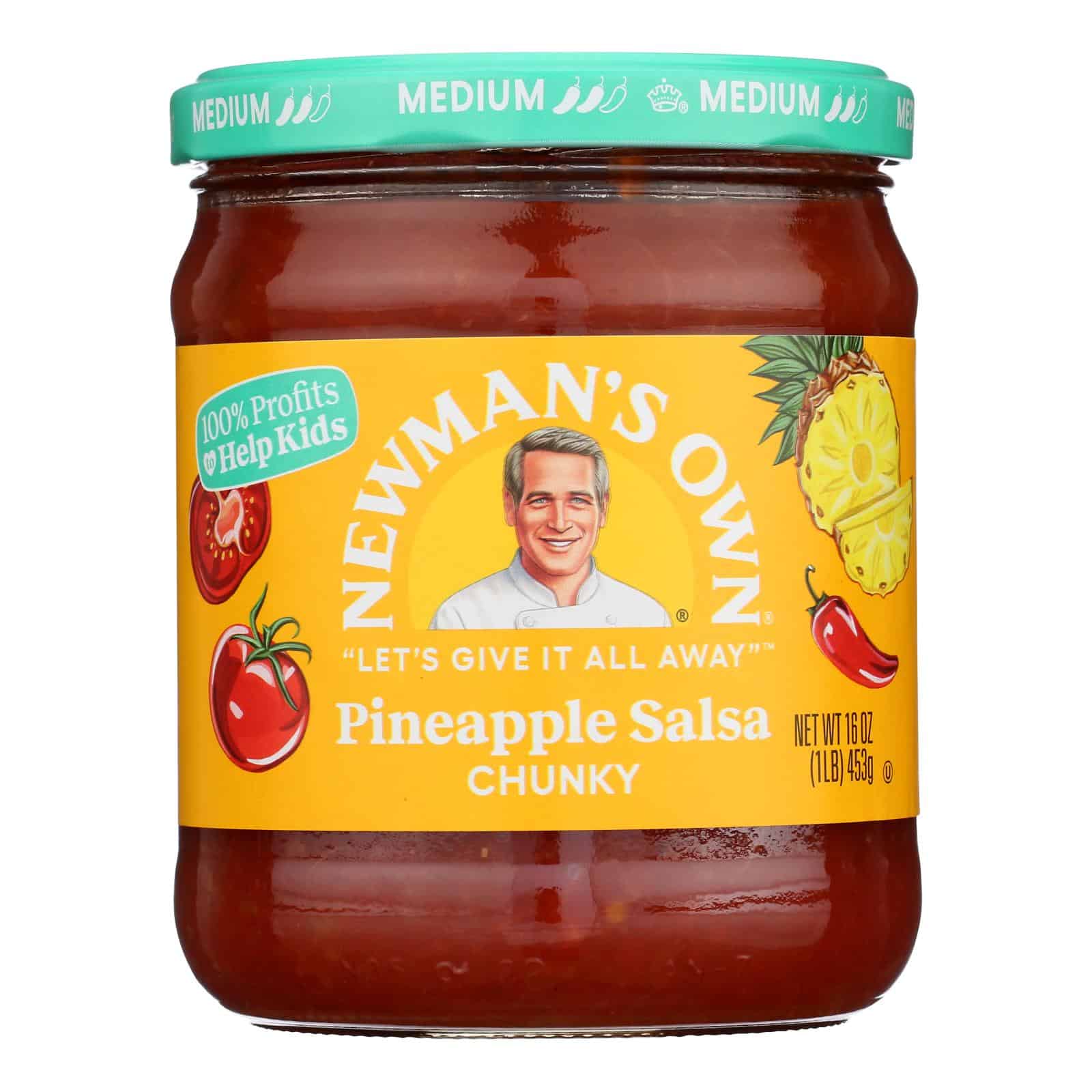 Newman's Own - Salsa Pineapple - Case of 8-16 ounces - Image 3