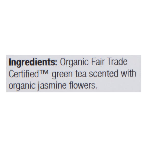 Frontier Herb Tea Organic Fair Trade Certified Green Jasmine - Single Bulk Item - 1LB