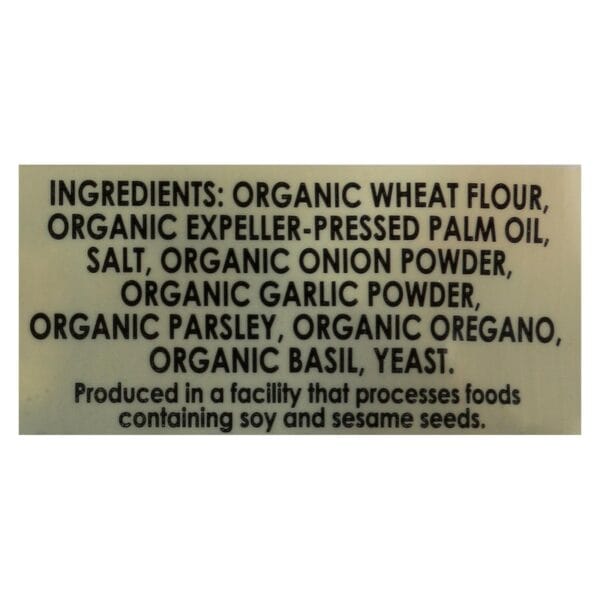 Edward and Sons Organic Croutons - Italian Herbs - Case of 6 - 5.25 oz. - Image 2