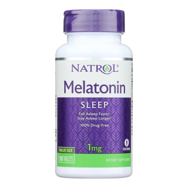 Natrol Melatonin - 1 mg - 180 Tablets