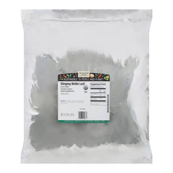 Frontier Herb Nettle Leaf Cut & Sifted - Single Bulk Item - 1LB - Image 2