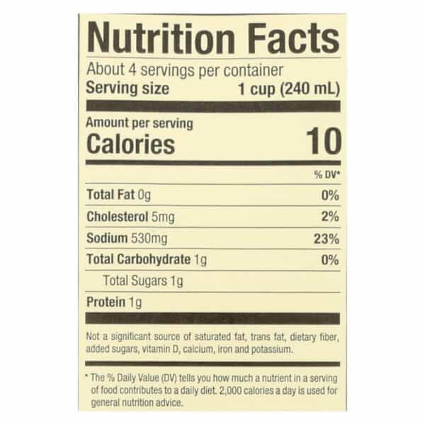 Pacific Natural Foods Chicken Broth - Free Range - Case of 12 - 32 Fl oz. - Image 2