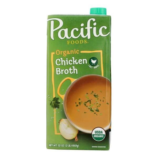 Pacific Natural Foods Chicken Broth - Free Range - Case of 12 - 32 Fl oz. - Image 3