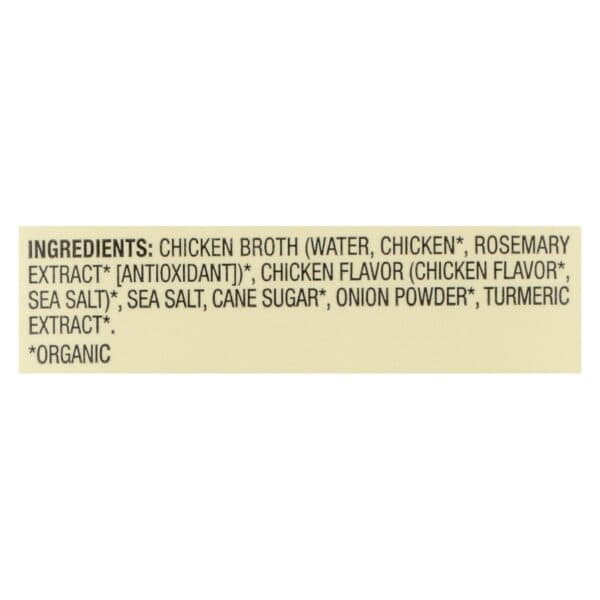 Pacific Natural Foods Chicken Broth - Free Range - Case of 12 - 32 Fl oz.