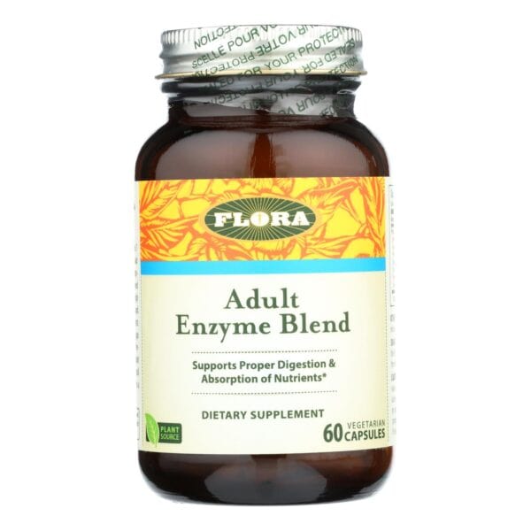 Flora - Enzyme Blend Adult - 1 Each-60 VCAP - Image 3