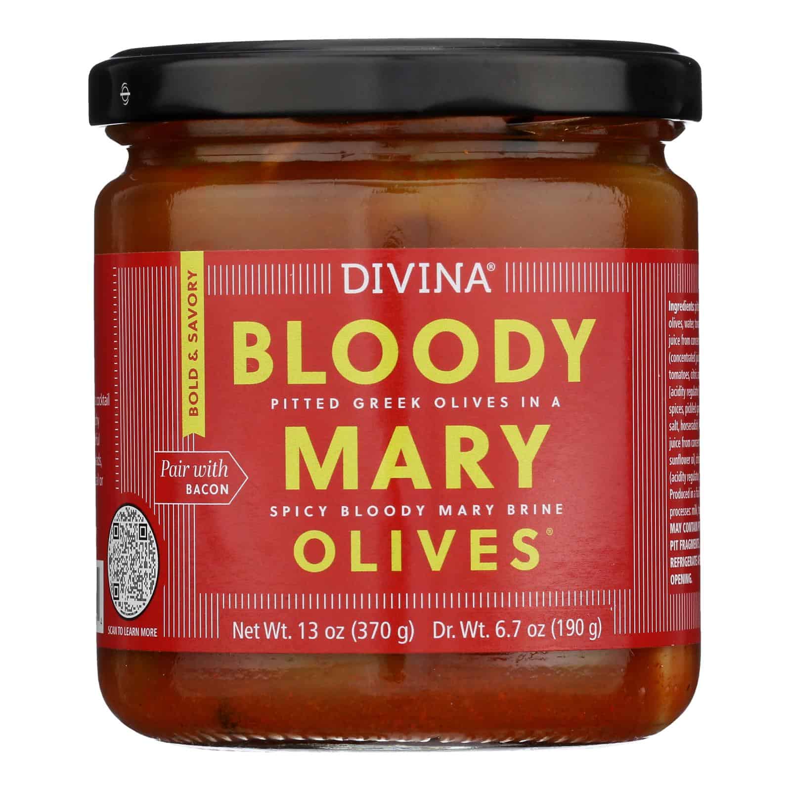 Divina - Olives Bloody Mary - Case of 6 - 13 OZ - Image 3