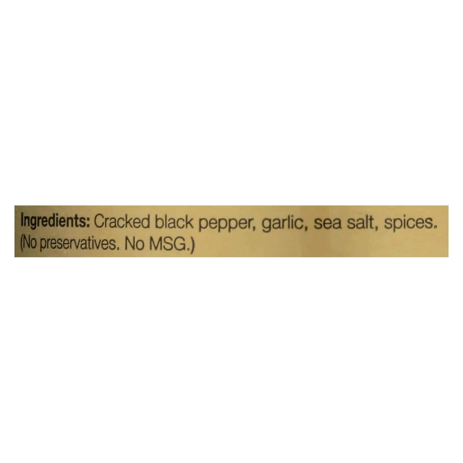 Borsari - Seasoning Salt Crack Pepr - CS of 6-4 OZ - Image 2