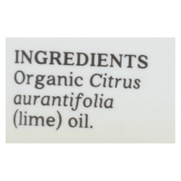 Aura Cacia - Organic Essential Oil - Lime - .25 fl oz - Image 2