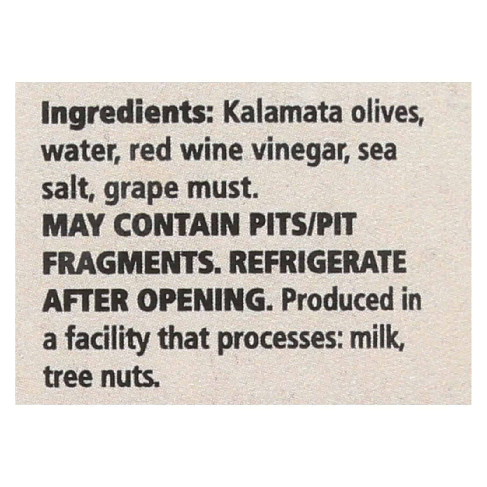 Divina - Organic Pitted Kalamata Olives - Case of 6 - 6 oz. - Image 3