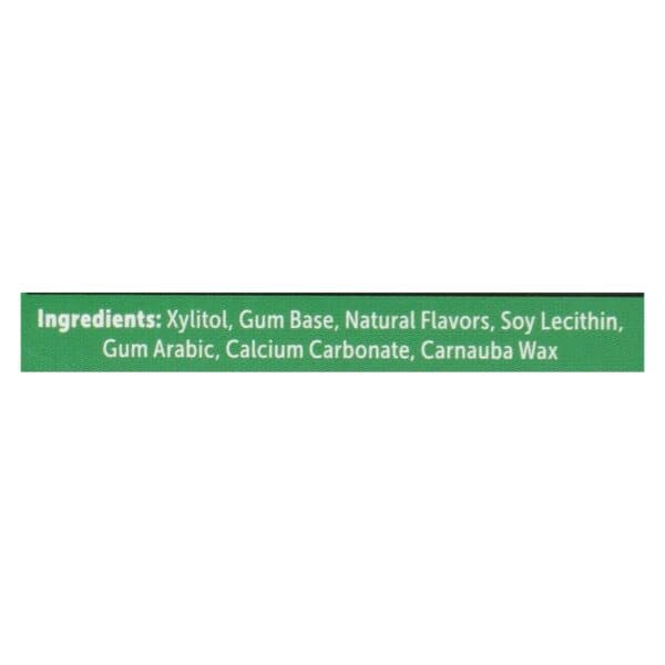Epic Dental - Xylitol Gum - Spearmint - Case of 12 - 12 Pack - Image 2