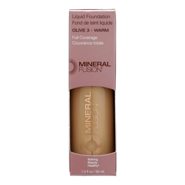 Mineral Fusion - Mkup Liquid Foundtn Olive 3 - 1 Each-1 FZ