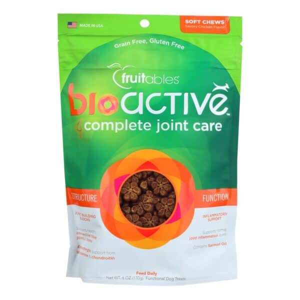 Fruitables - Dog Treats Bio Joint Care - Case of 8-6 OZ - Image 2