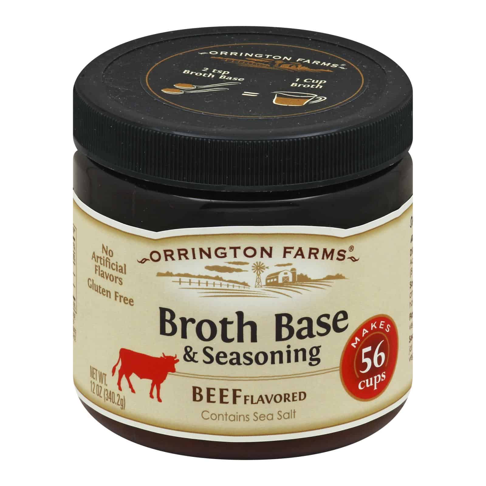 Orrington Farms Broth Base and Seasoning - Beef - Case of 6 - 12 oz. - Image 3