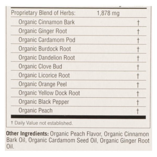 Yogi Detox - Peach - Case of 6 - 16 Bags