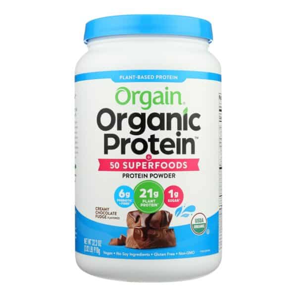 Orgain - Protein Powder Plnt Ch Fud - 1 Each - 2.02 LB - Image 2