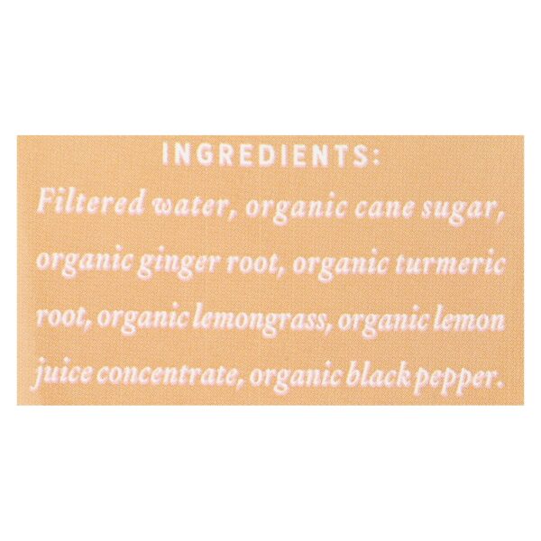 Rishi - Tea Concentrate - Turmeric Ginger Chai - Case of 12 - 32 fl oz. - Image 2