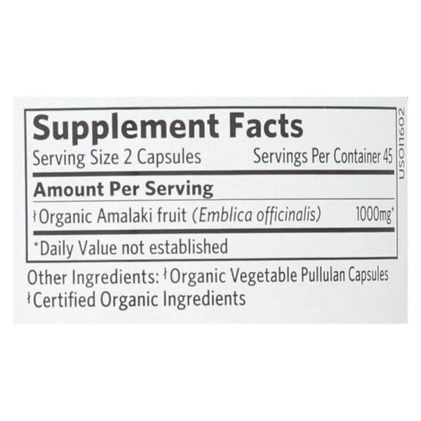 Organic India, Amalaki  - 1 Each - 90 VCAP - Image 2