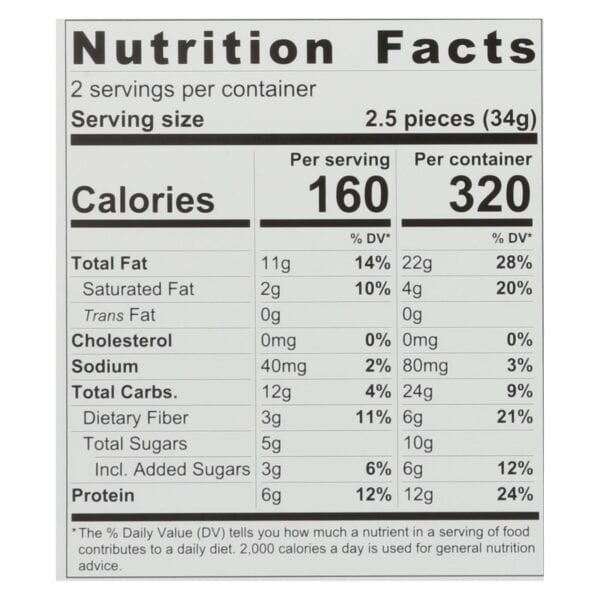 Tosi - Superbites Cashew - Case of 12-2.4 OZ - Image 2