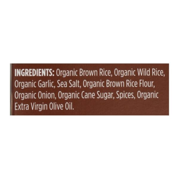 Lundberg Family Farms Whole Grain Rice and Wild Rice - Case of 6 - 6 oz.