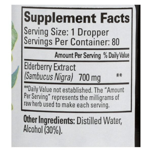 Quantum Elderberry Immune Defense Extract - 2 fl oz - Image 2