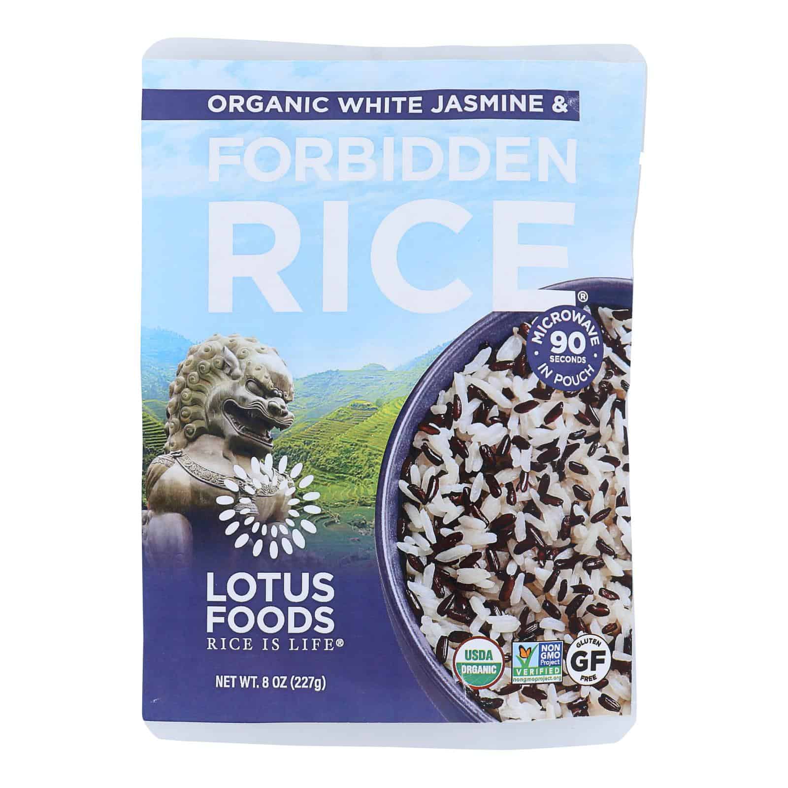 Lotus Foods - Rice Wht Jas & Frbdn - Case of 6-8 OZ - Image 3