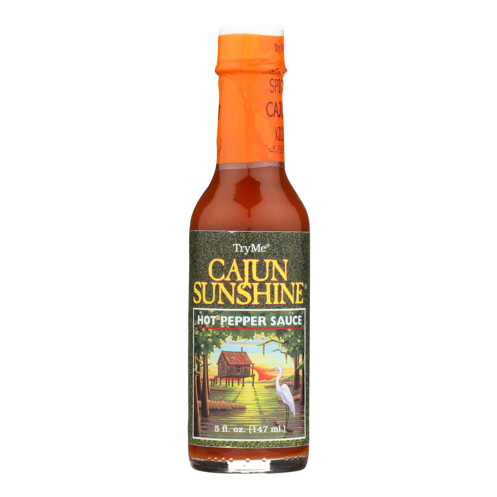 Try Me Cajun Sunshine - Hot Pepper Sauce - Case of 6 - 5 oz. - Image 2