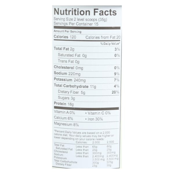 Aloha Inc - Plant-Based Protein Powder - Vanilla - 1 lb. - Image 2