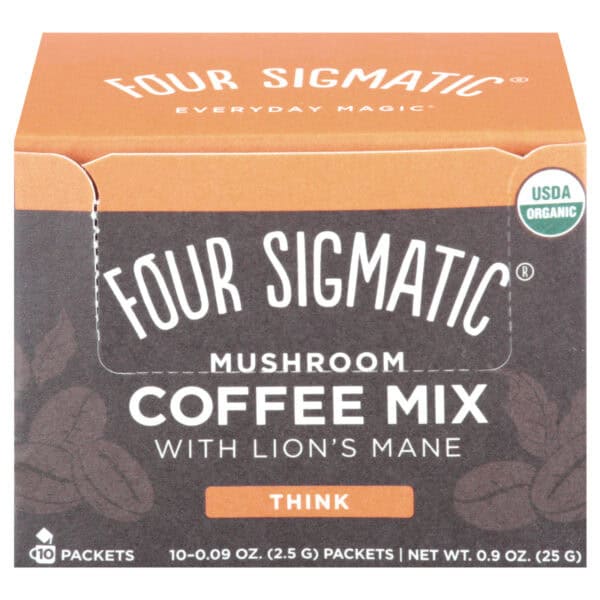Four Sigmatic - Mushroom Coffee - Lion's Mane and Chaga - 10 Count - Image 2